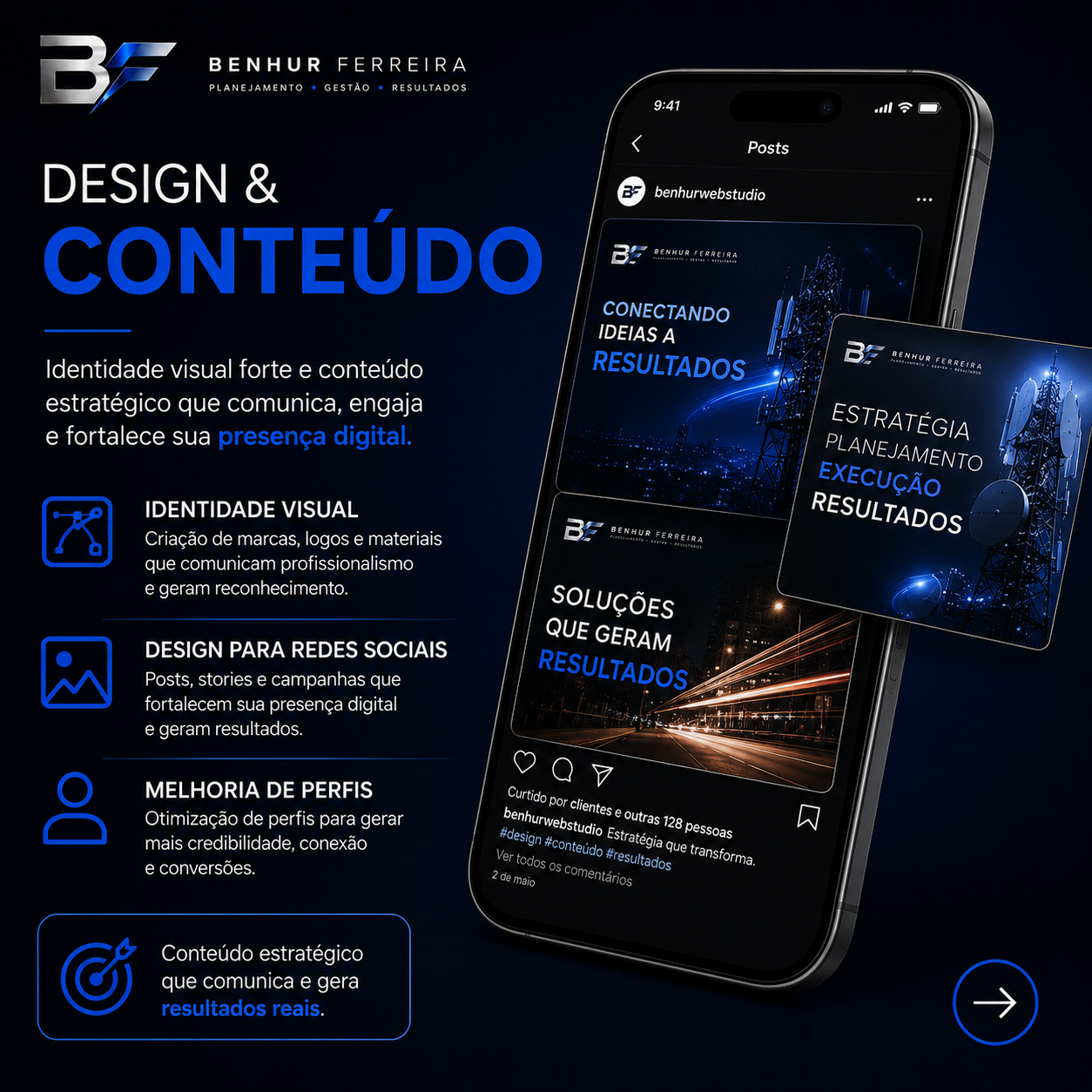 Design e conteúdo estratégico